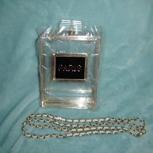 Trendy Lucite Purse -  New, Never Used